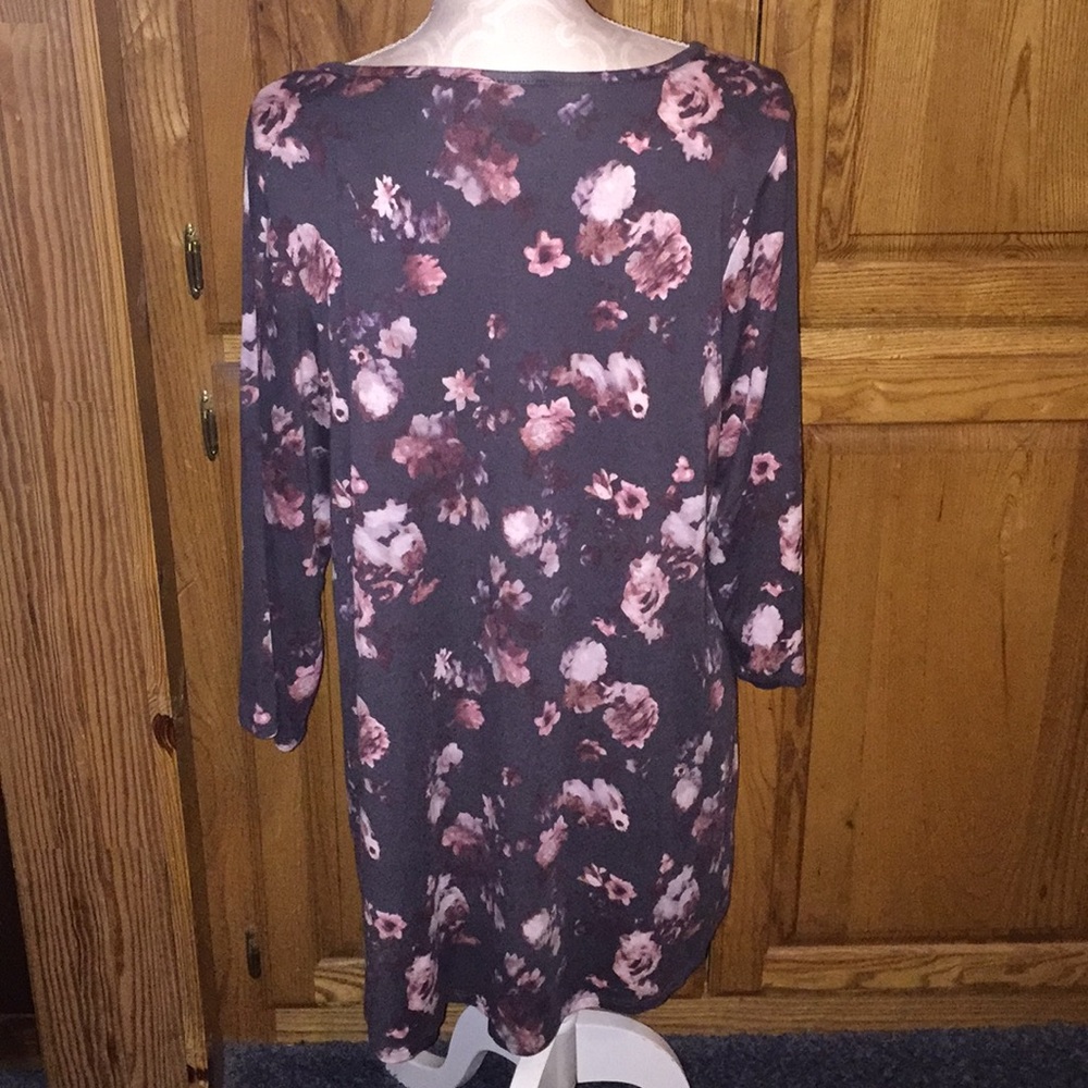 Rachel Ashwell Floral Blouse 1X - Picture 3 of 8